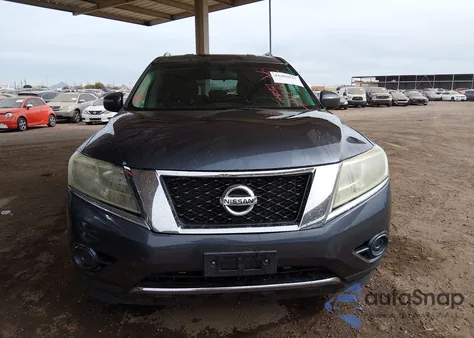 2014 Nissan Pathfinder Sv z USA, uszkodzony, nr VIN 5N1AR2MN5EC622848